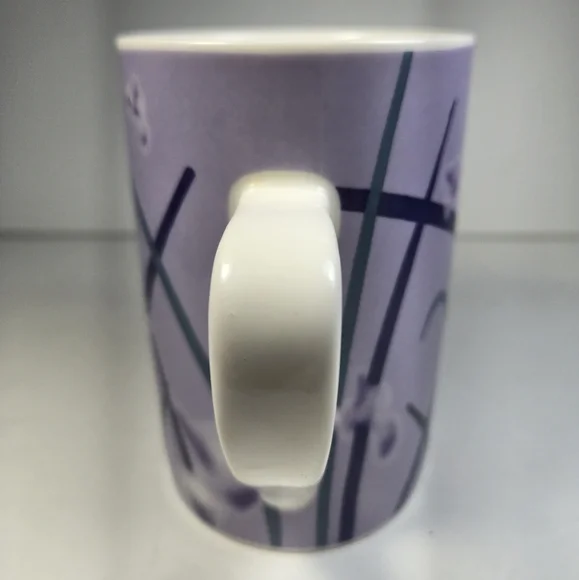 Starbucks Mug "Spring Lavender Grass" 16oz Tall Coffee Mug Tea Cup - Picture 4 of 5